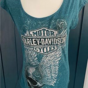 Harley Davidson Skull T-Shirt